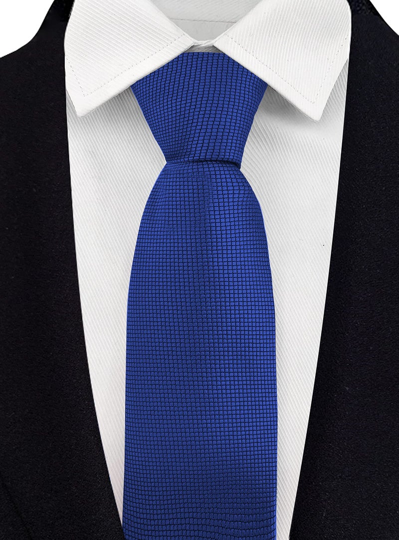 Adulove Men's Necktie Classic Silk Tie Woven Jacquard Neck Ties 6 PCS - Image 4